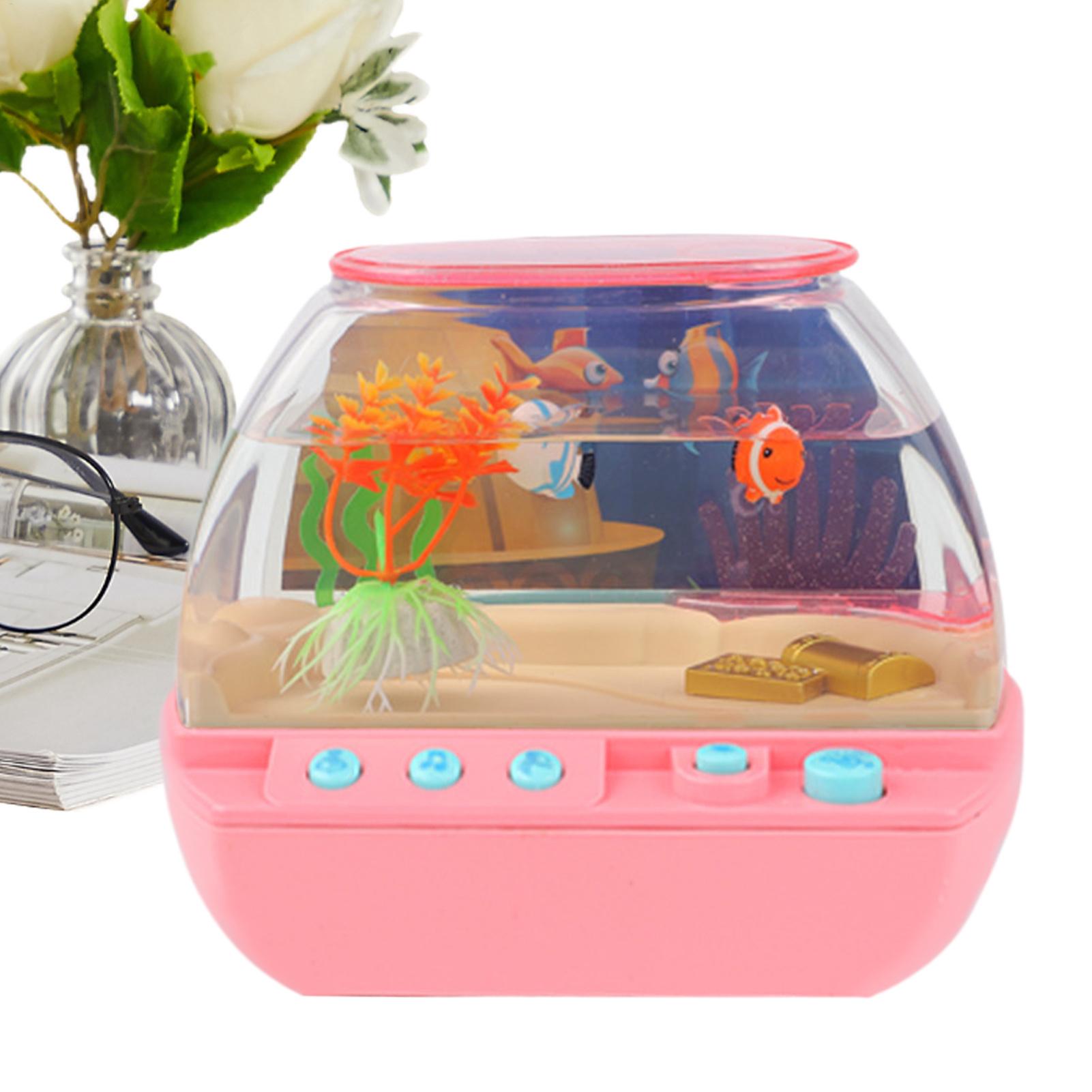 Decor Lighting & Decor Fires - Toy Fish Tank Home Decoration With