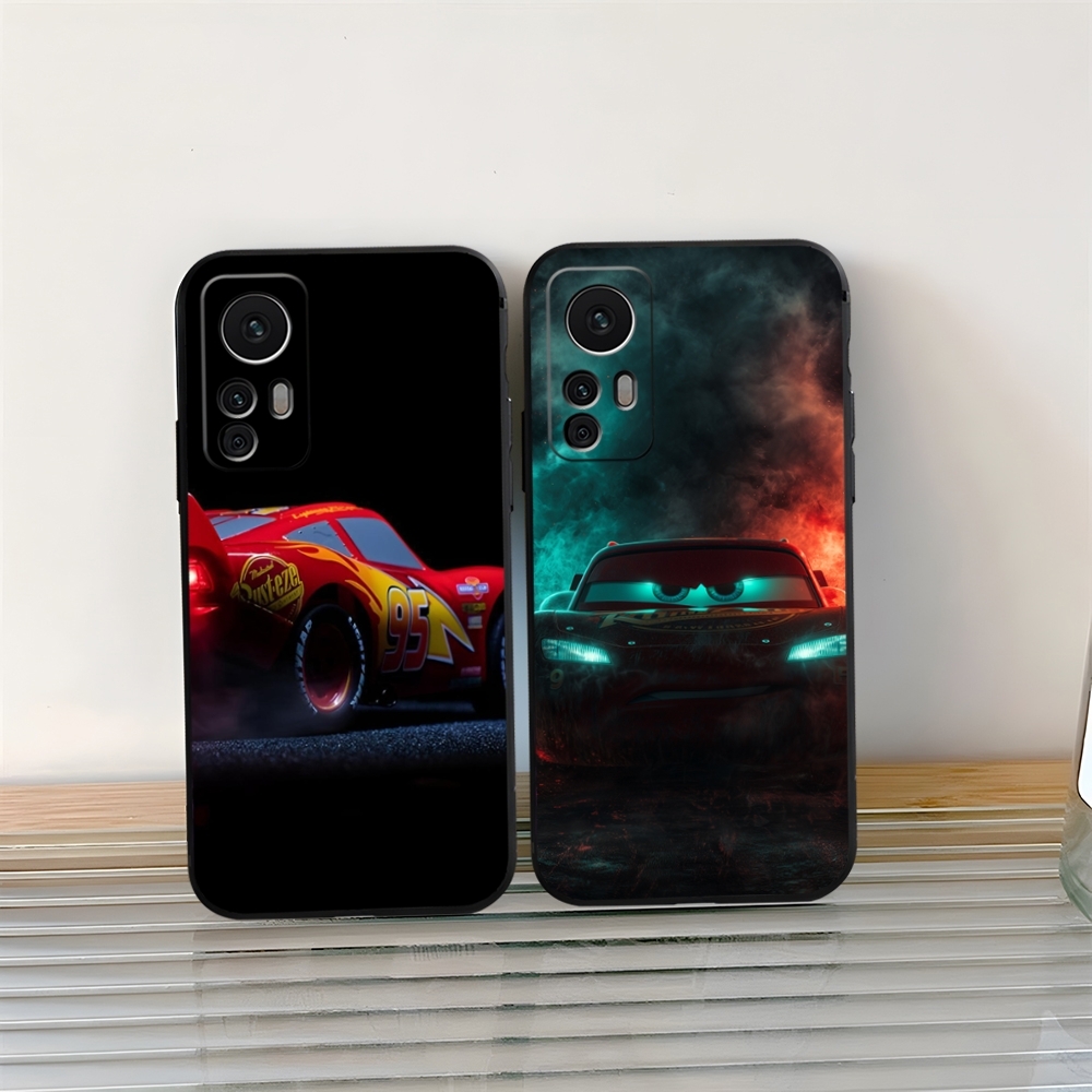 Lighting Mcqueen Decor - Cars Flash M-McQueen Red-95 Phone Case