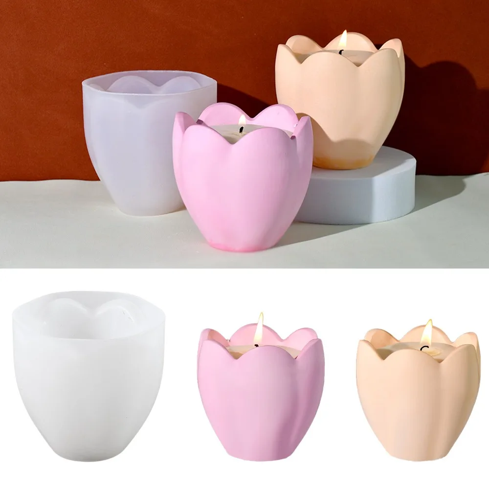 Tulip Candle Holder Silicone M - Candle Holder Set ulasan dan harga