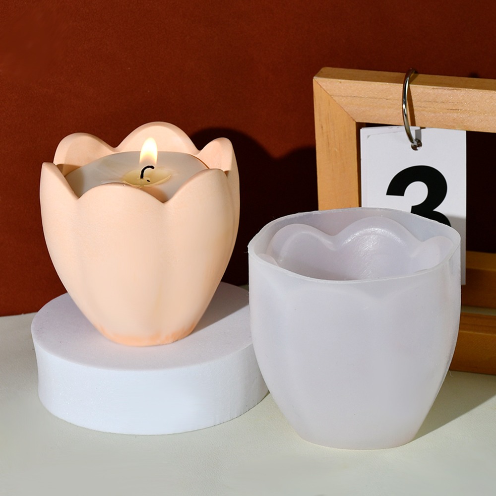 Tulip Candle Holder Silicone M - Candle Holder Set ulasan dan harga