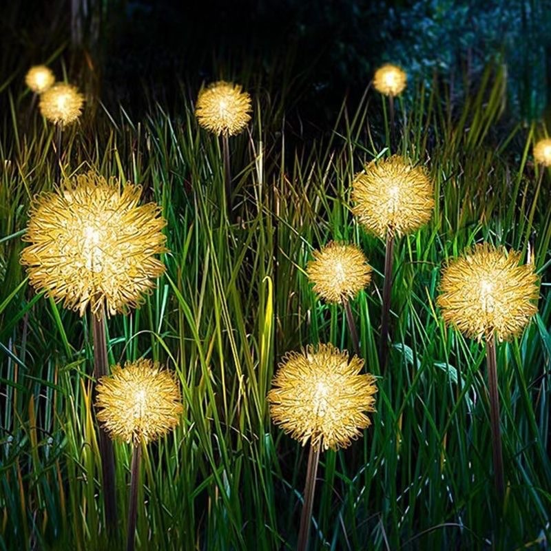 10 Combo Solar Dandelion Ball  - Lighting Christmas Decor ulasan dan harga