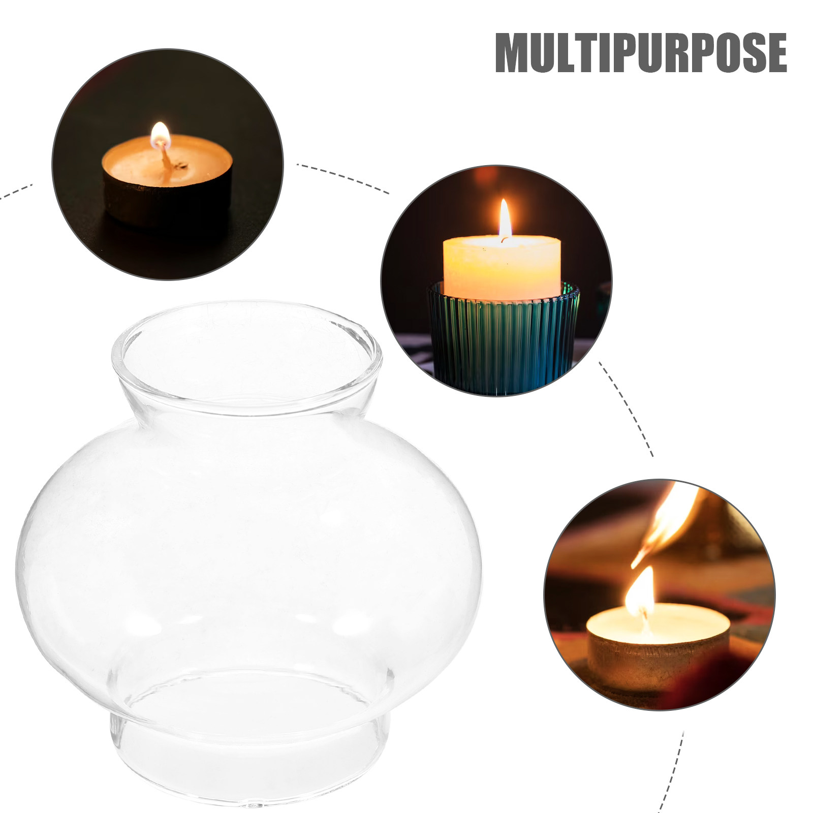 Retro Clear Glass Lampshade fo - Lighting Decoration Wedding ulasan dan harga