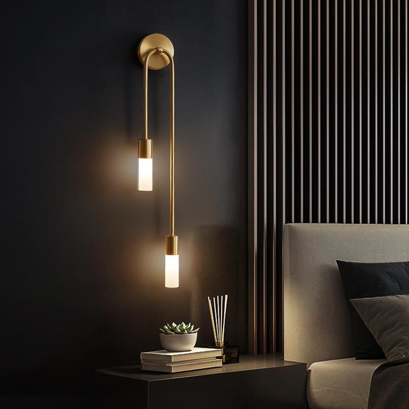 Retro Background Living Room A - Decor Lighting Table Lamps ulasan dan harga