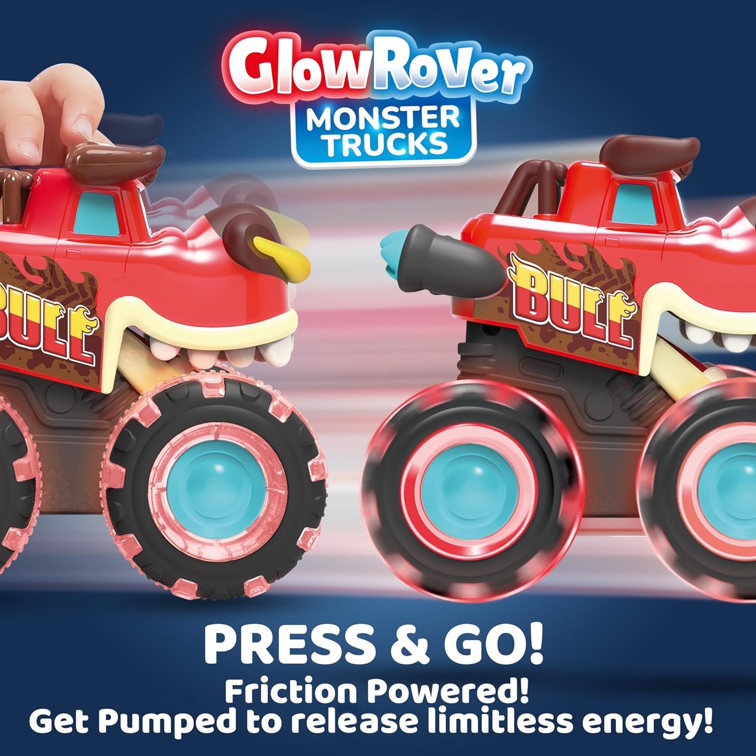 JOYFY 3 Pack Monster Truck Toy - Lighting Christmas Decor ulasan dan harga