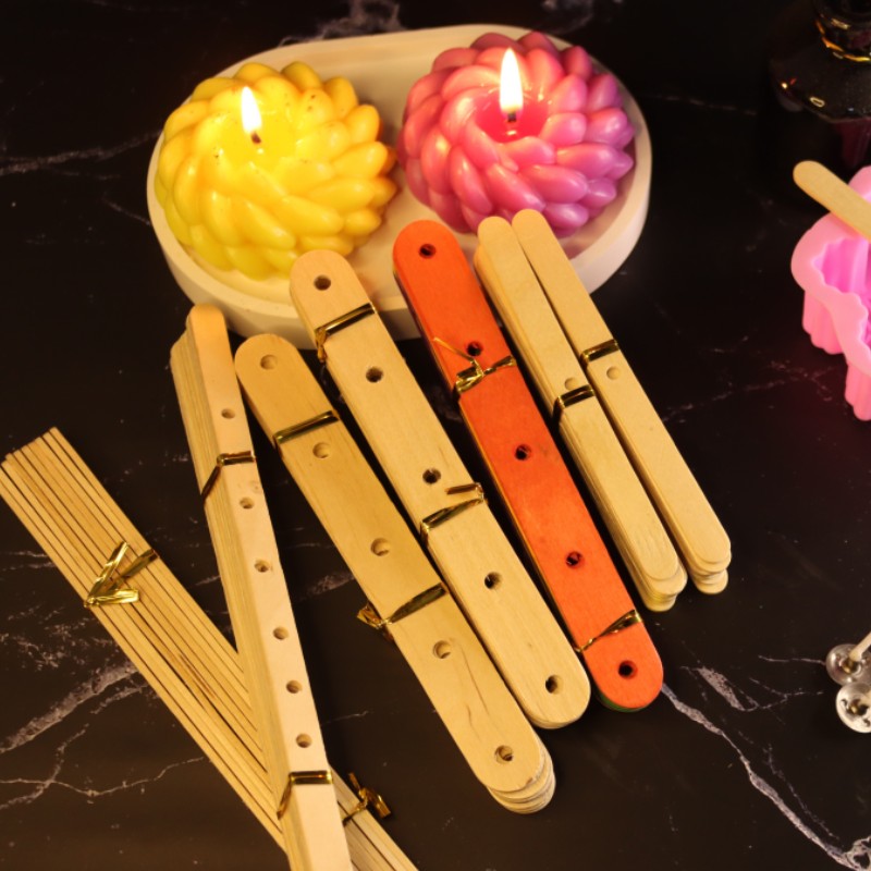 20pcs Wooden Candle Wick Holde - Candle Holder Set ulasan dan harga