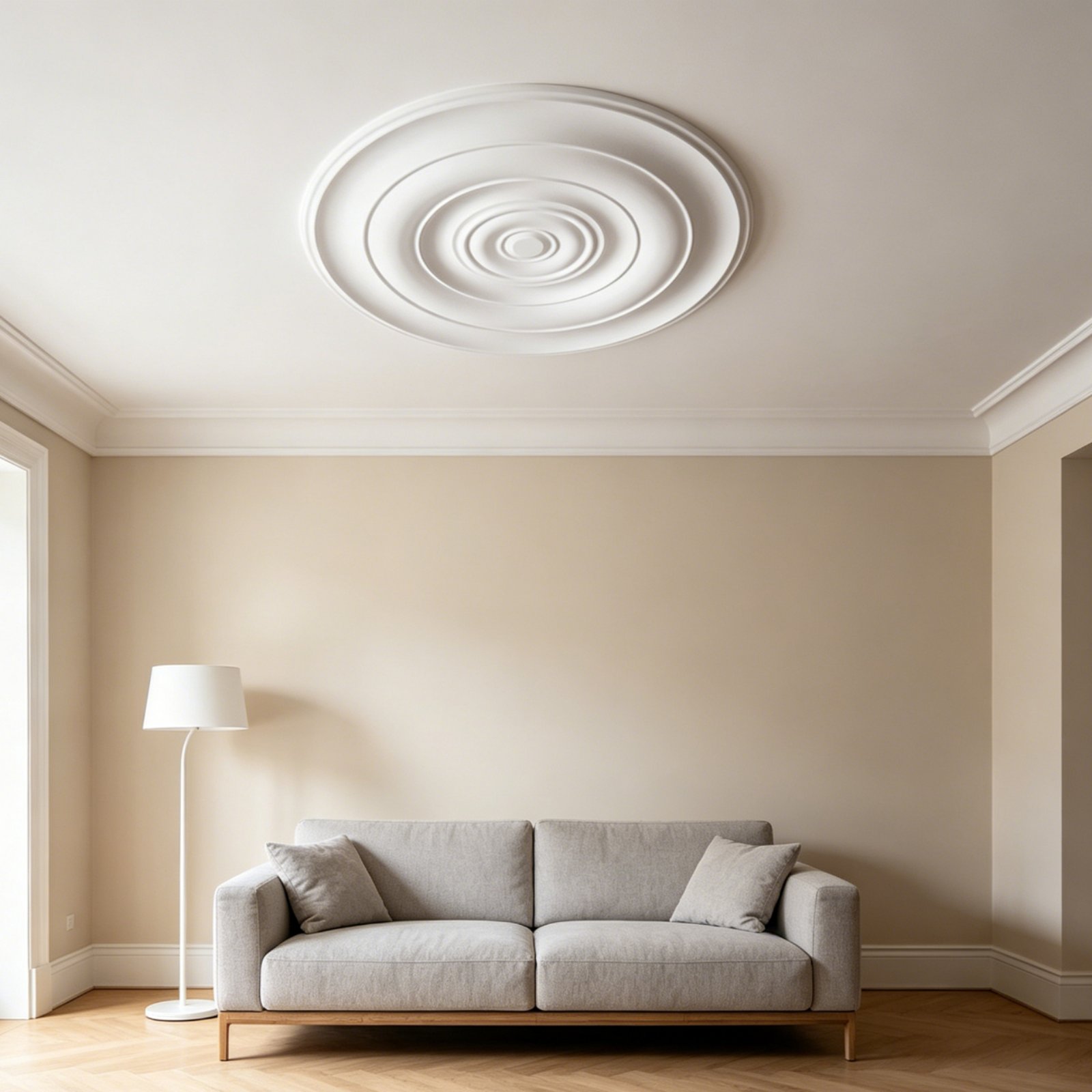 Round Ceiling Medallion Europe - Decor Lighting & Decor Fires ulasan dan harga
