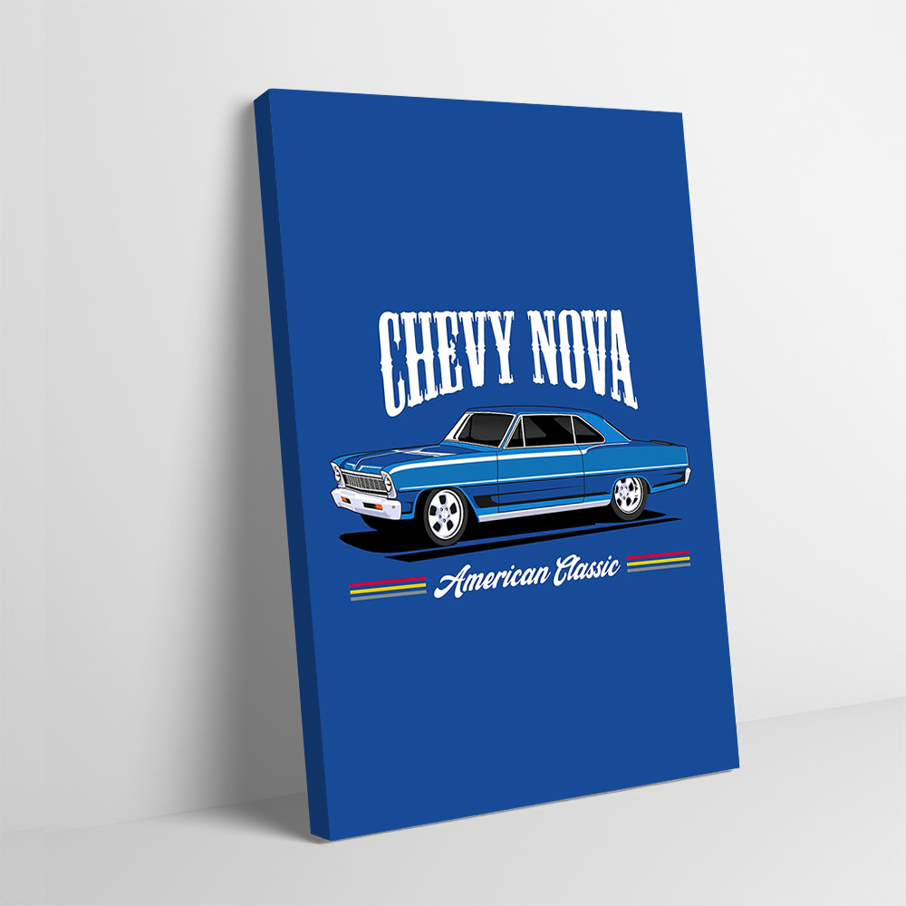 Chevy Nova Classic Cars Printi - Nova Decor & Lighting Juletrelys ulasan dan harga