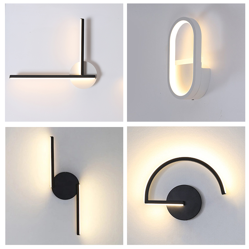Modern Nordic LED Wall Lamp, M - Decor Lighting & Decor Fires ulasan dan harga