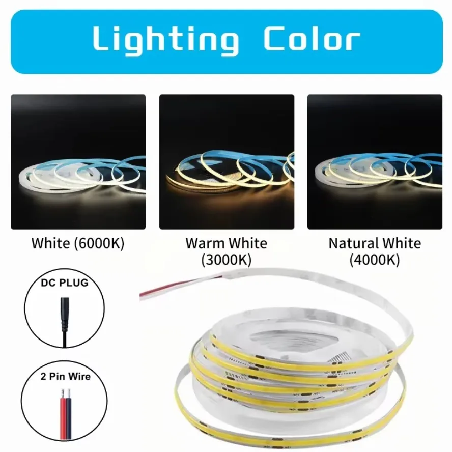 12V 24V DC Plug 5m High Densit - Lighting Decor And More ulasan dan harga