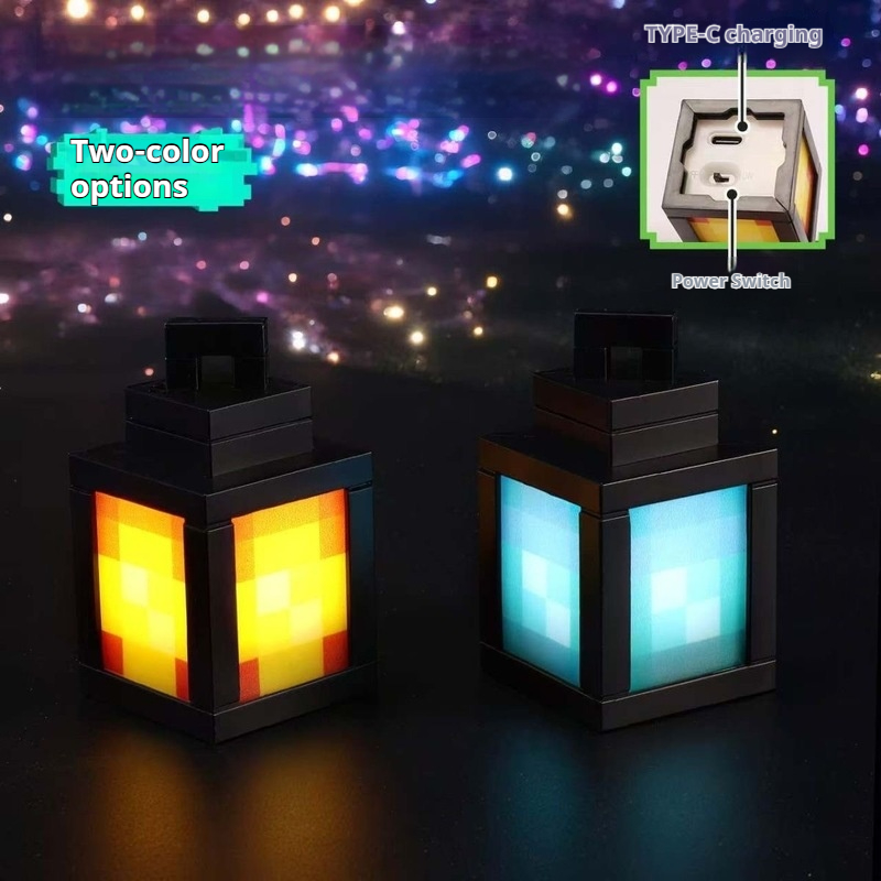 Minecraft Lantern Keychain Min - Lighting Decor Minecraft ulasan dan harga