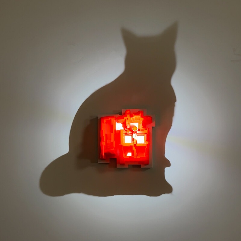 Dropshipping 3D Light Shadow N - Decor Lighting Table Lamps ulasan dan harga