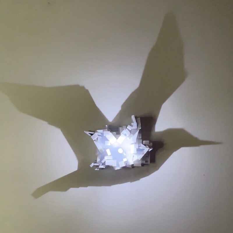 Dropshipping 3D Light Shadow N - Decor Lighting Table Lamps ulasan dan harga