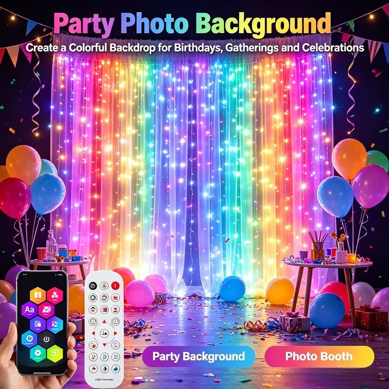 USB Powered App Controlled LED - Lighting Christmas Decor ulasan dan harga