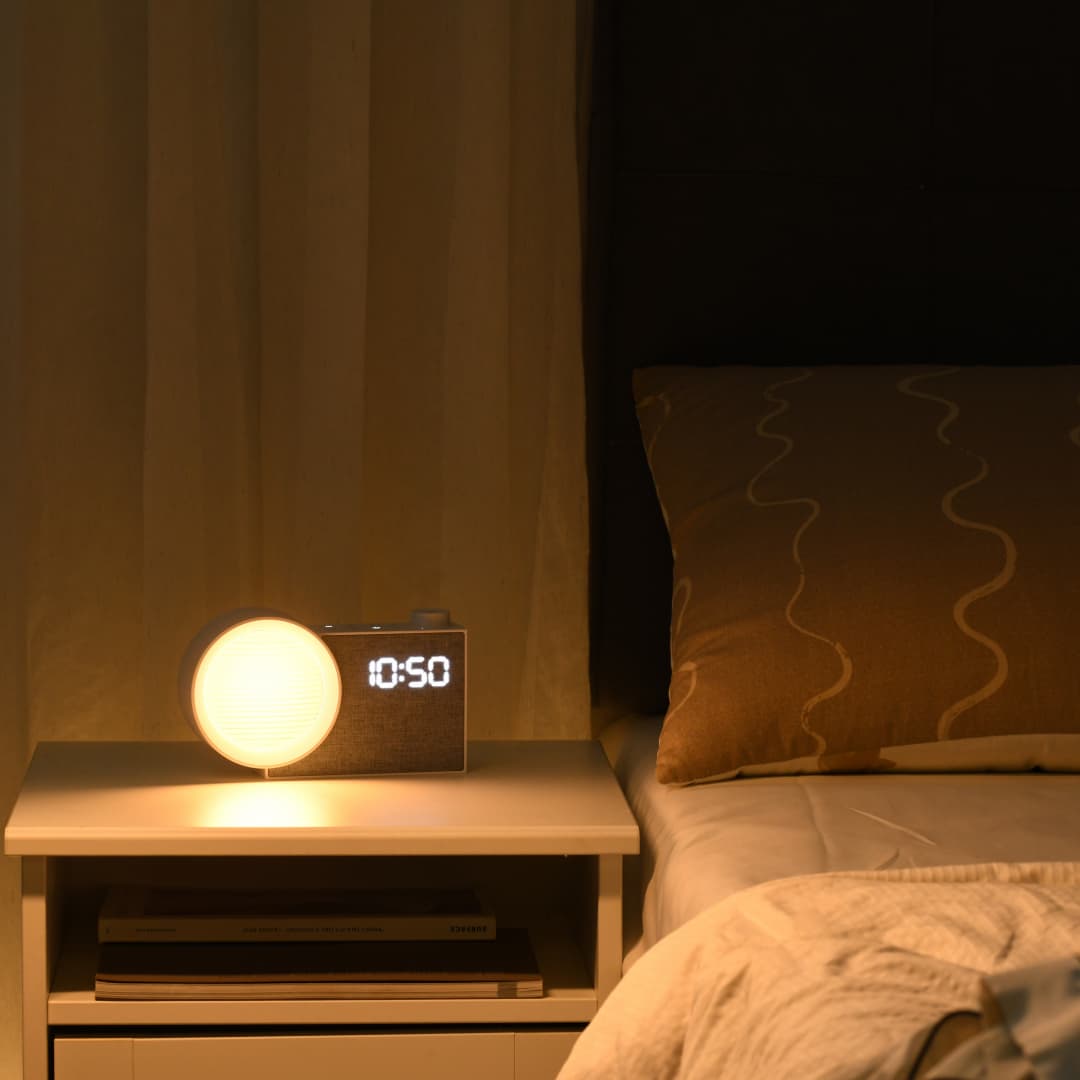WILIT LED Night Light Alarm Cl - Decor Lighting Table Lamps ulasan dan harga