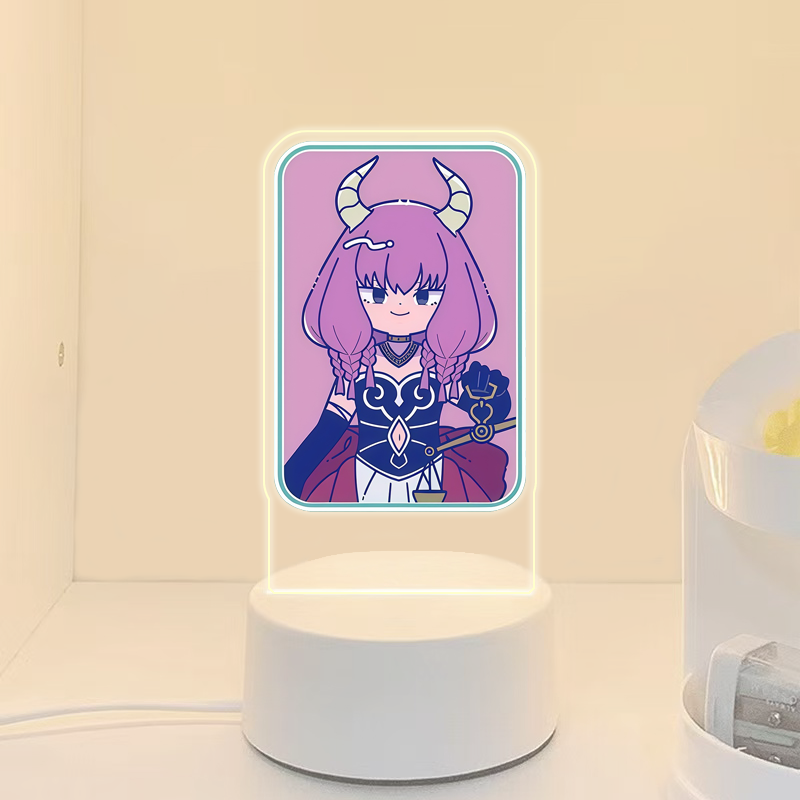 Square Portrait Acrylic Lamp f - Lighting Decor And Beyond ulasan dan harga